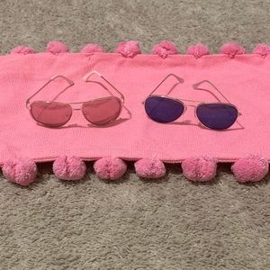2 pair of aviator sunglasses